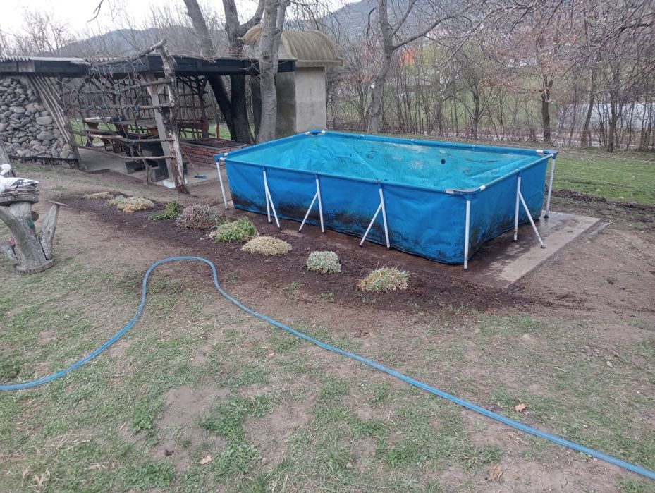 Vând mașină tuns iarba și piscina