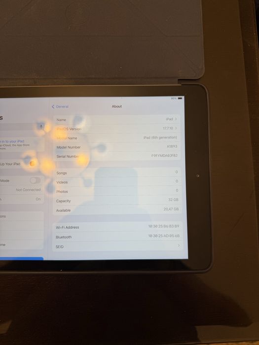 iPad Apple gen 6 impecabil