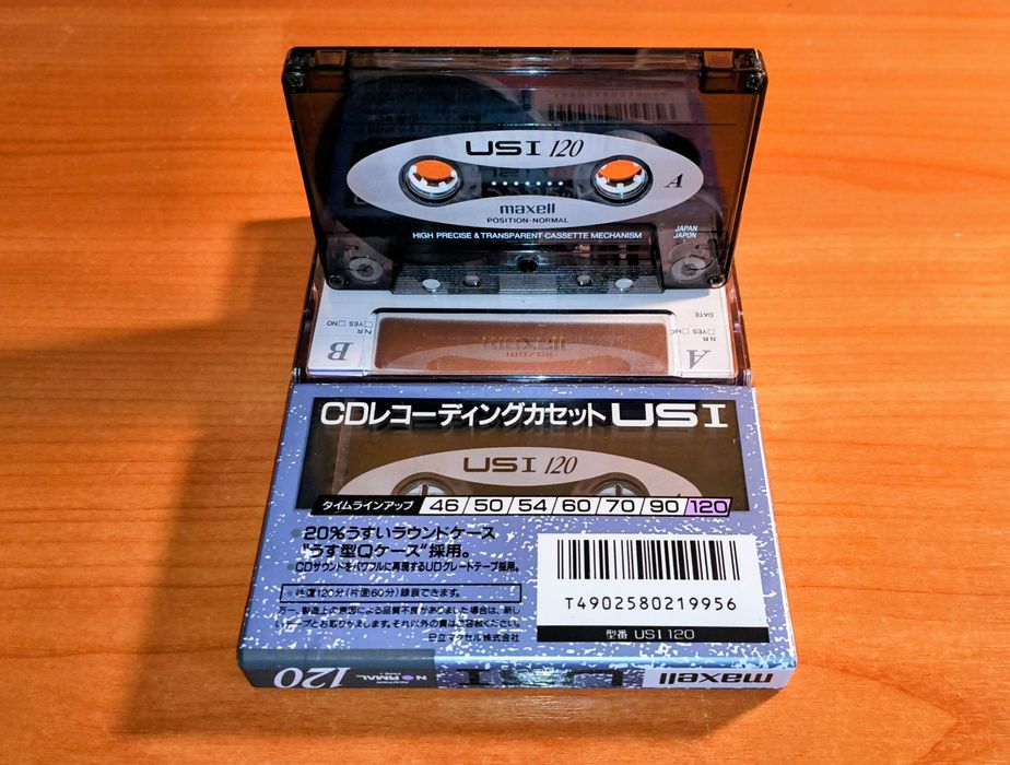 Аудиокассета Maxell US I/120