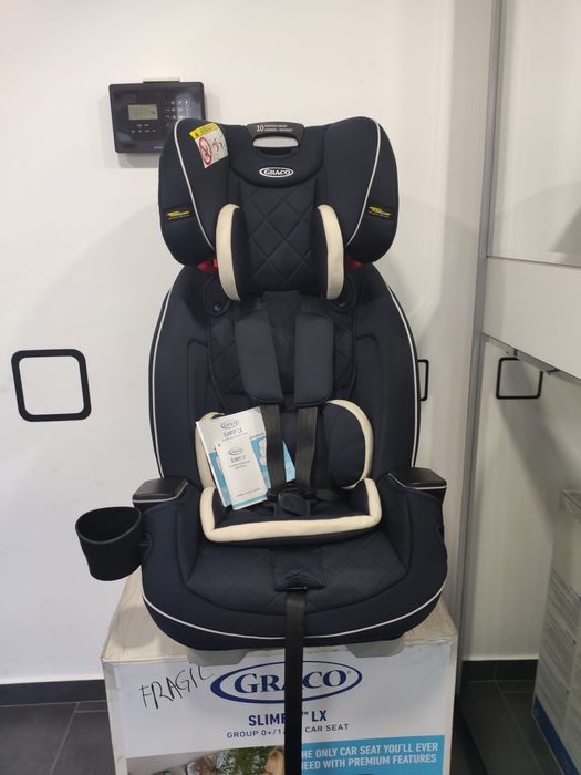 Scaun auto Graco Slimfit LX cu isofix pentru copii intre 0 și 36 kg