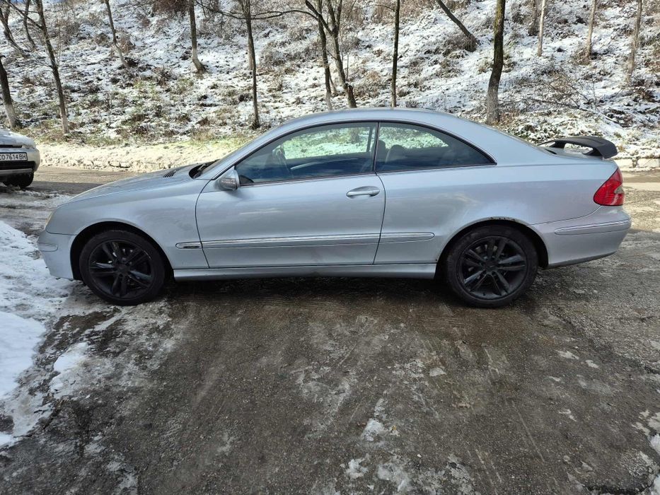 Mercedes CLK200Kompressor 163кс Face черен таван автоматик НА ЧАСТИ!