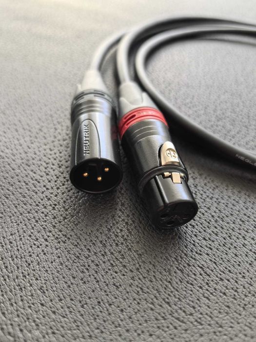 Interconect XLR Mogami Neglex 2549 / Neutrik XLR — pereche 1m