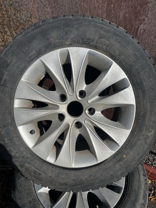 Диски bmw e34 с резиной