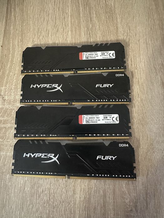 Озу Kingston Fury 32gb ddr4