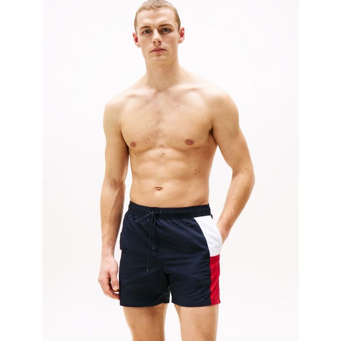 Мъжки къси панталонки : Tommy Hilfiger BOXER FLAG XL