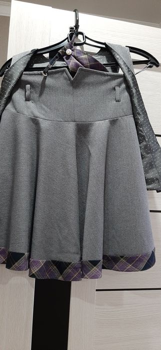 Школьная форма серого цвета