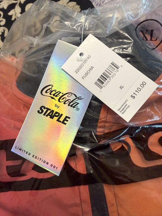 Бомбер Куртка Coca Cola x Staples