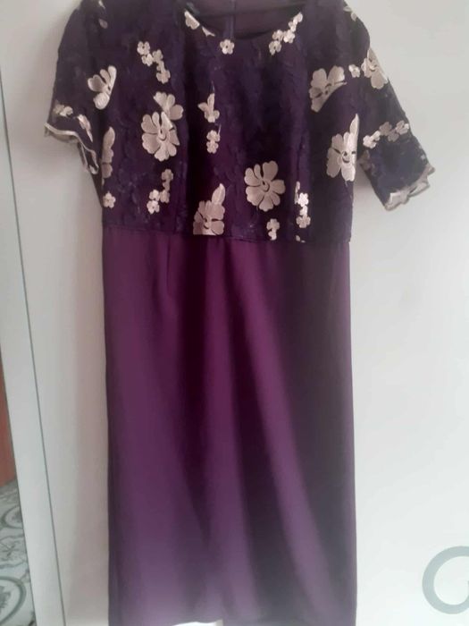 Costum elegant de dama rochie și sacou