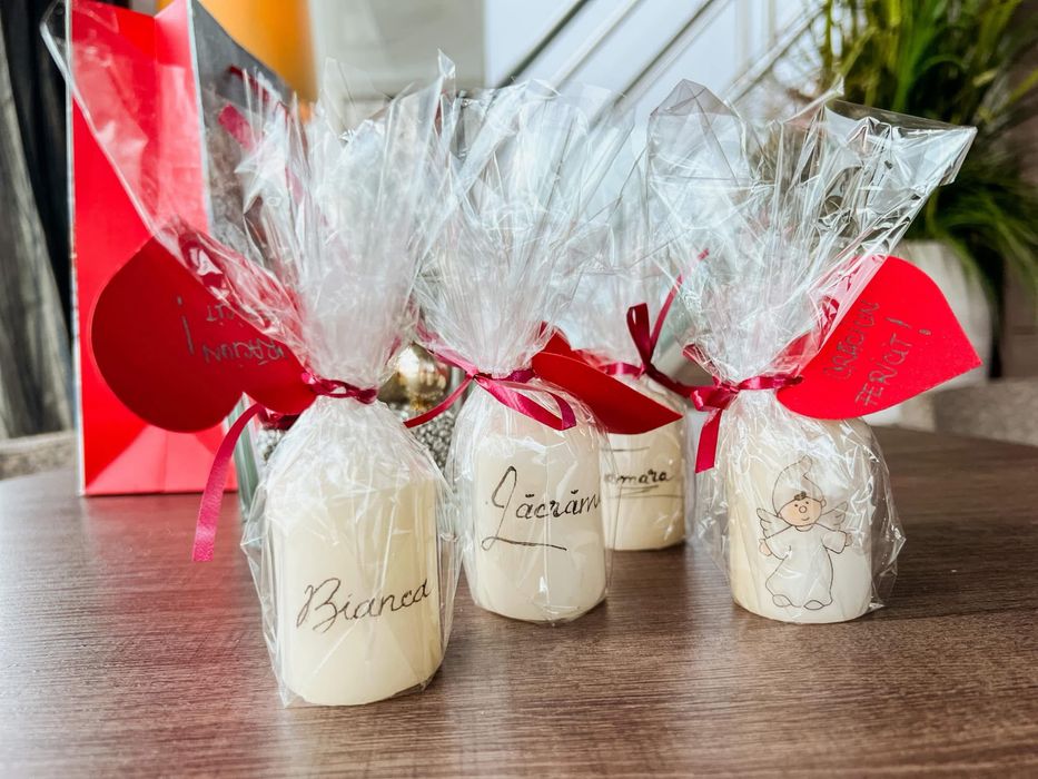 Marturii personalizate cu orice text - lumanari