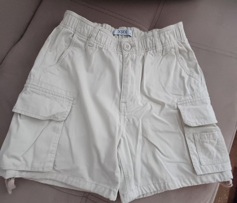 Бежави къси панталони за момиче