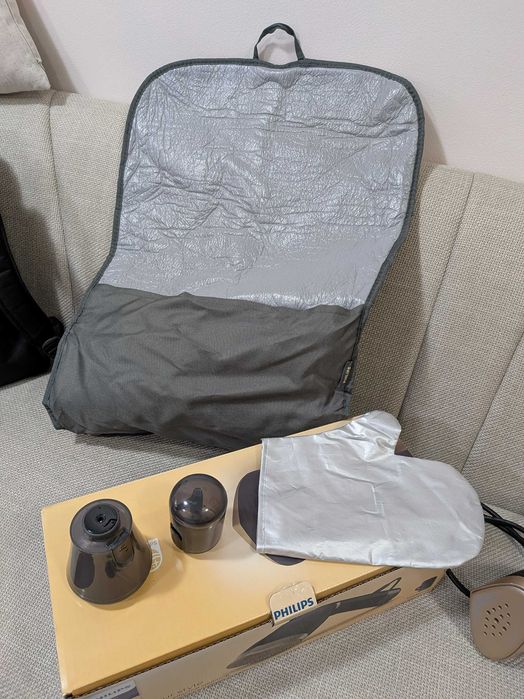 Ръчна ютия с пара Philips Серия 7000 (STH7060/80) – Пълен комплект с 2 резервоара и StyleMat
