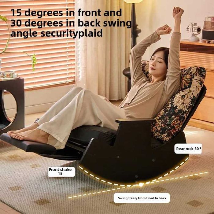 Деревянное кресло-качалка/Retro uslubdagi yog‘ochli beshik kreslo  kr8