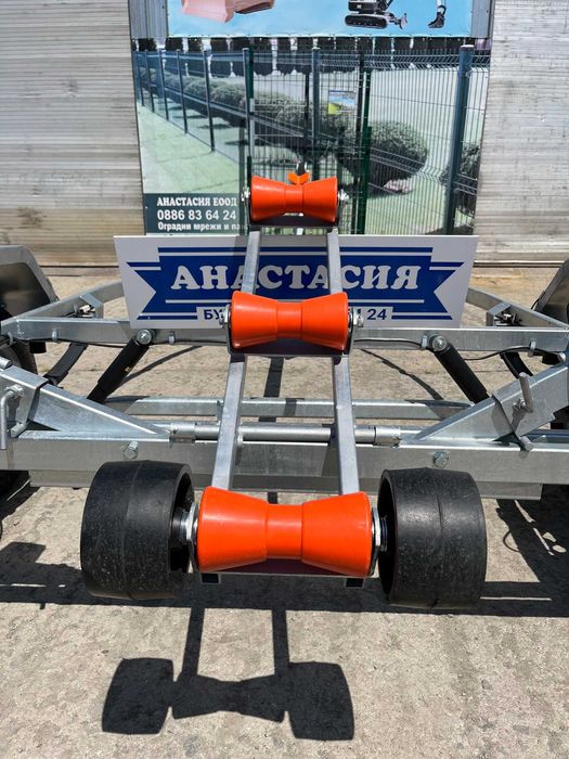 НОВО Туристическо ремарке RESPO Колесар за лодка 750V501L199