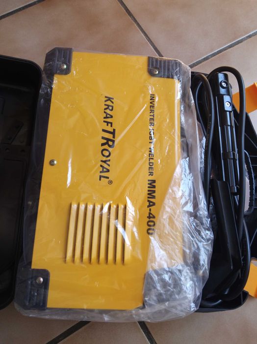 Инверторен Електрожен KraftRoyal MMA-400 + Куфар