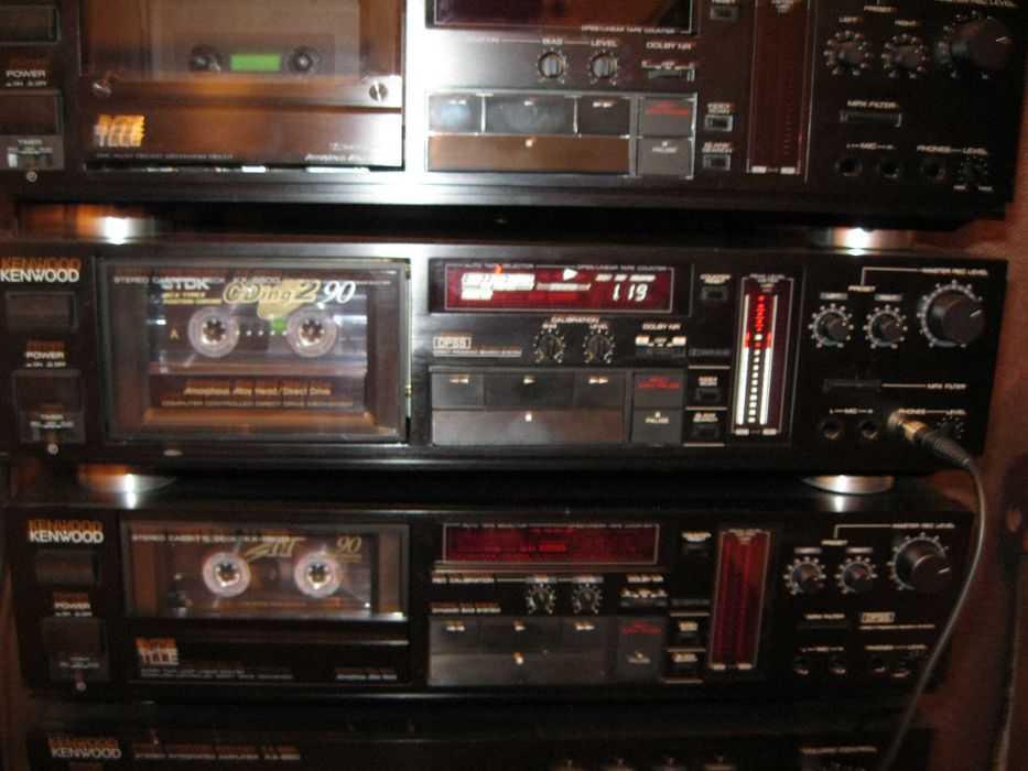 KENWOOD stereo cassette deck KX - 880 G