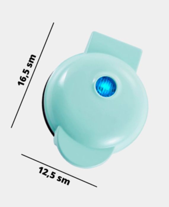 Мини-вафельница для вафель с антипригарным покрытием