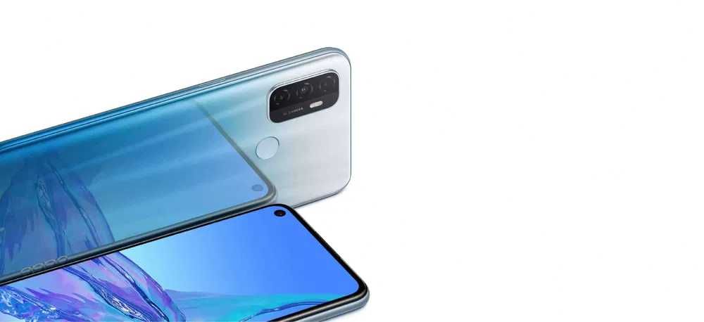 Telefon Oppo A53 128GB Display 6.5 4G culori Blue, Black Nou Sigilat