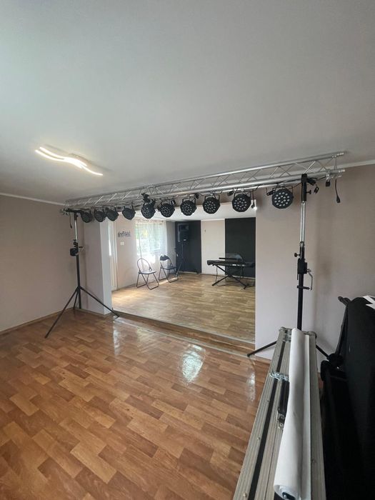 Sală repetiții muzicale.