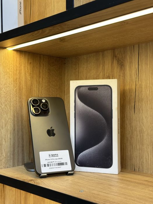 Iphone 15 pro max black e-sim