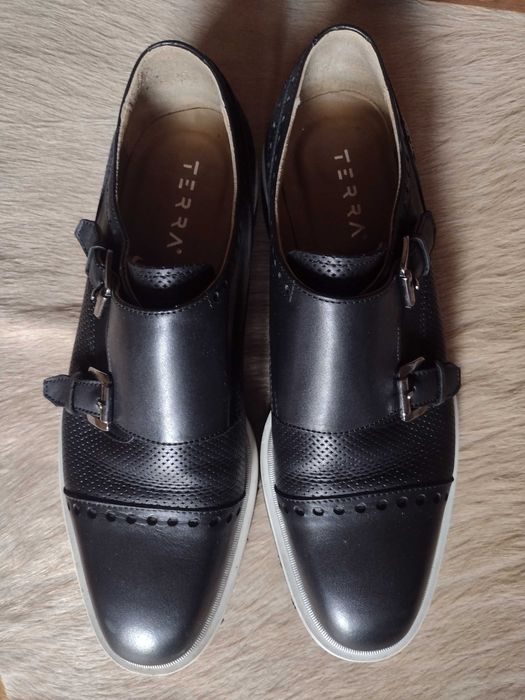 Елегантни мъжки обувки на Andrews, ест. кожа, 41 номер →