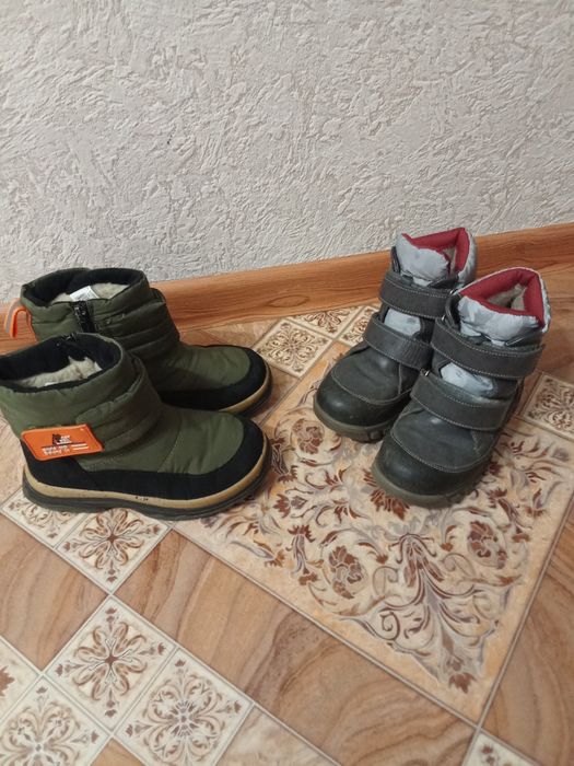 Продам зимние сапоги для мальчика