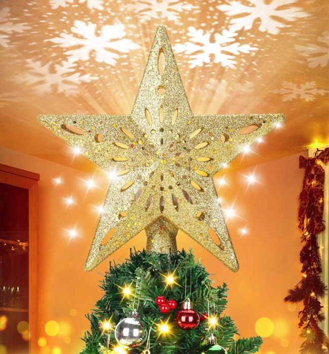 3D прожектор за Елха 6 Визии - Звезда  ТОП ПРОДУКТ ЗА 2025