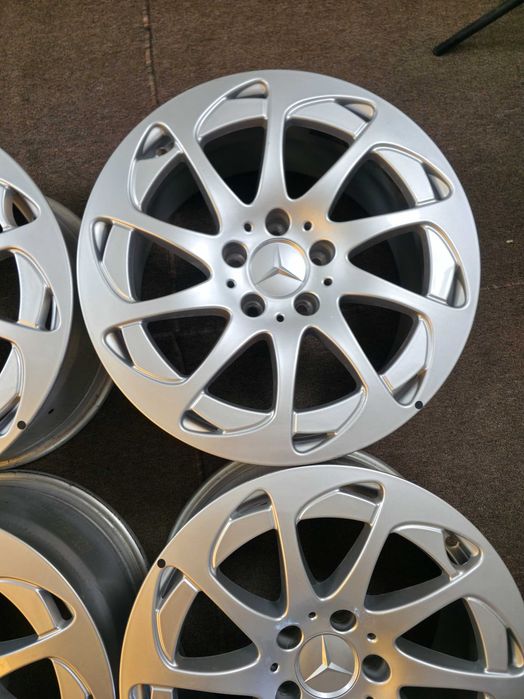 4 Jante Aliaj 5x112 17'' OEM Mercedes SL W231 A Class Cla C Class E Class S Class CLS GLA CLK GLC V-Class Vito Viano - NOI - 8J ET 30