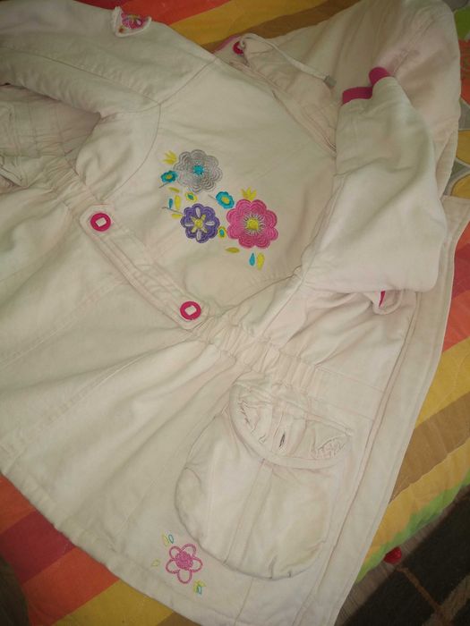 Зимно палтенце за момиче размер 122