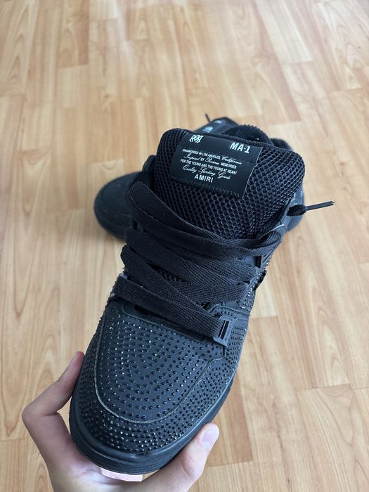 Amiri MA1 black crystal