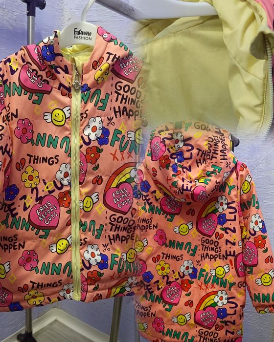 куртки для девочки комбинезон 104 110