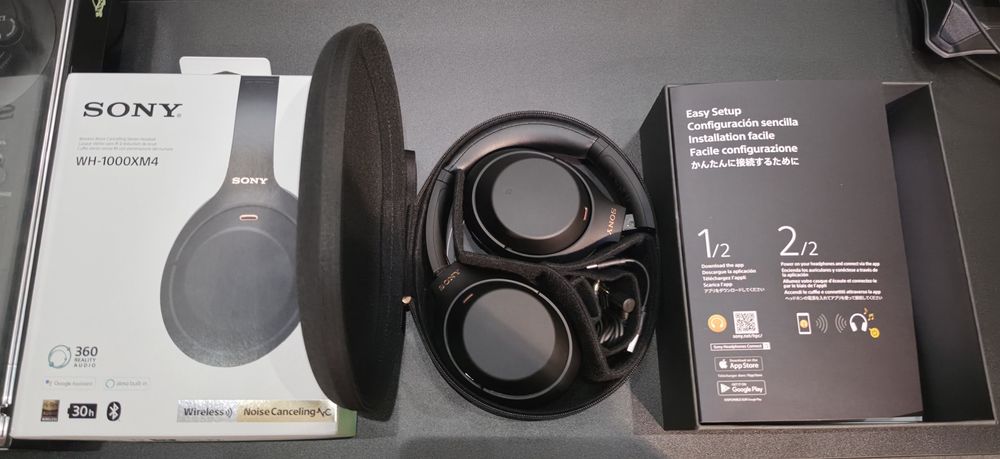 Căști  Sony WH-1000XM4 Noise Cancelling Rezervate!
