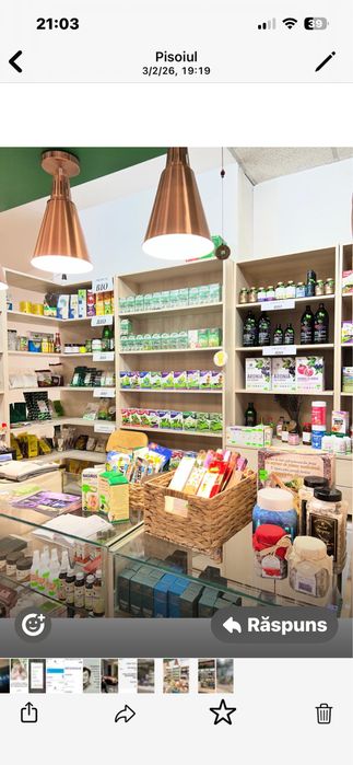 De Vanzare Magazin Naturist  sau mobilier ( Eliana  Mall )