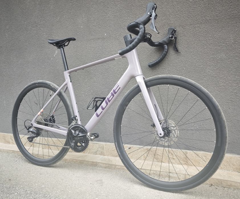 Карбонов Велосипед 28 Cube Gravel Bike 2x12 Full Shimano 105 9.5кг 2025 г.