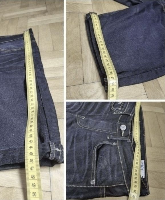 Pantaloni scurţi G-Star RAW, Bărbaţi, Model 3301 Low Tapered - 27 / XS