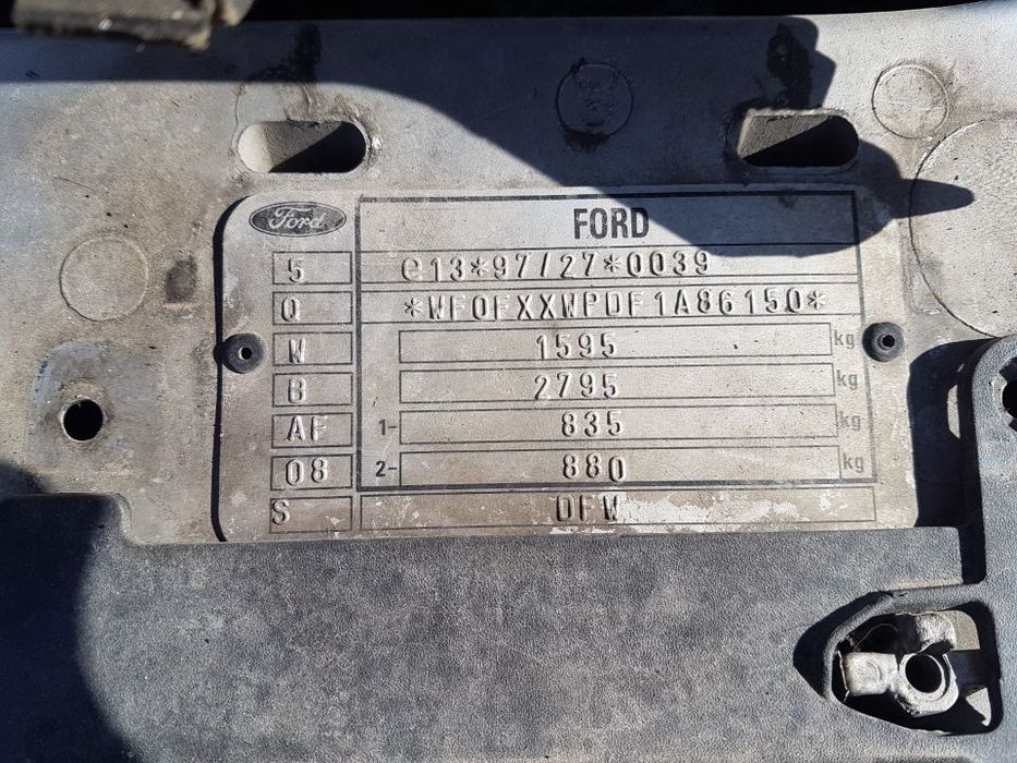 Cutie Viteze Manuala 5 Trepte Ford Focus 1 Break / Combi 1.6 16V 74KW 101CP FYDD 1998 - 2005