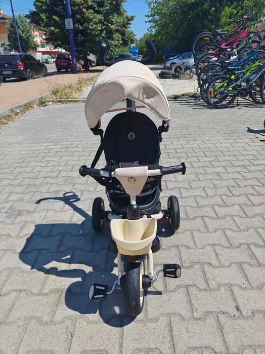 BYOX Детска триколка Flexy LUX бежов