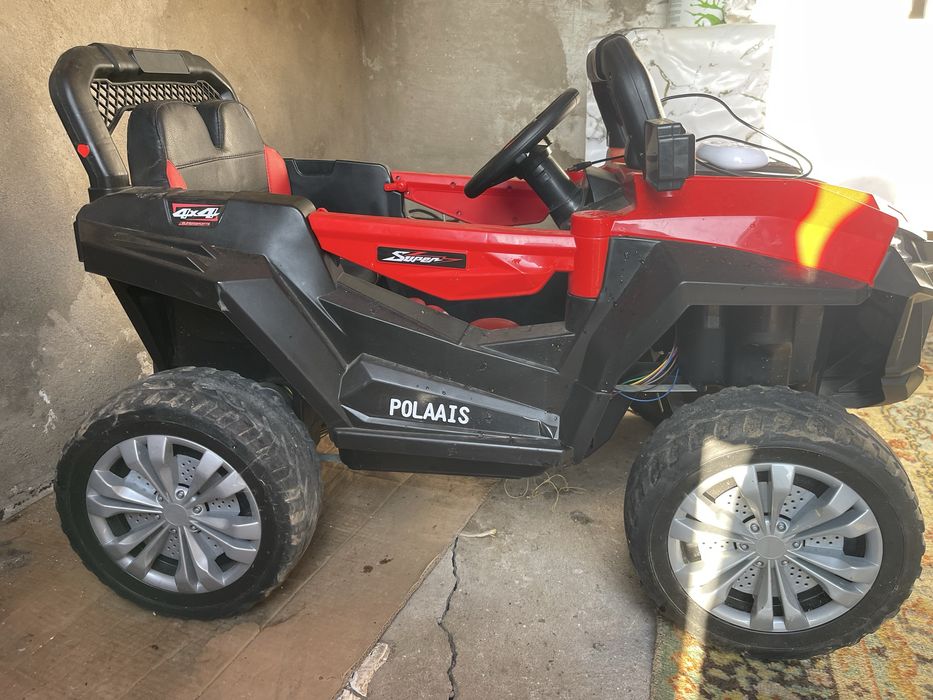 Велосипед и машина детский