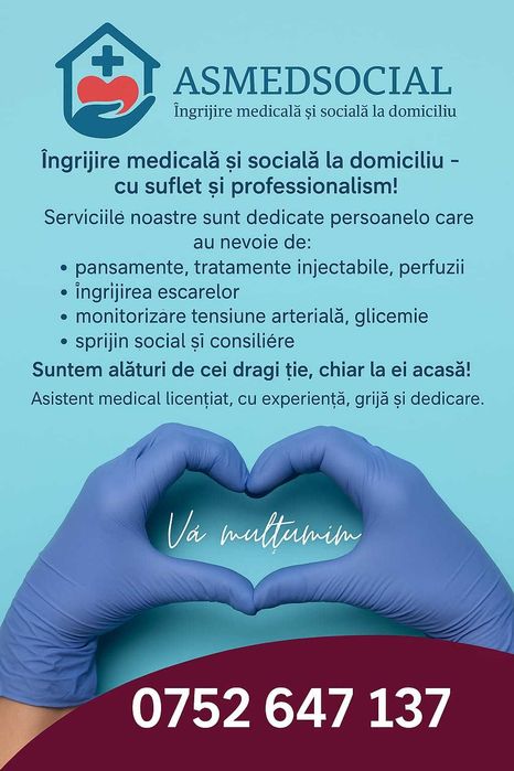 Asistenta medicala la domiciliu Galati