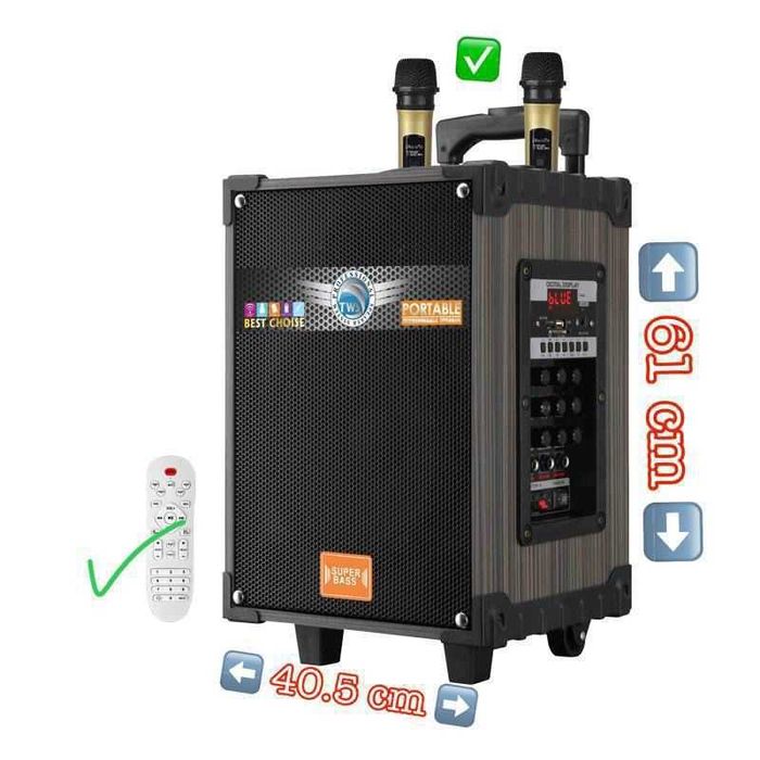 Блютуз колонка караоке