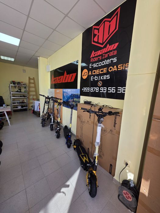 Заяви тест драйв на Kaabo електрически тротинетки