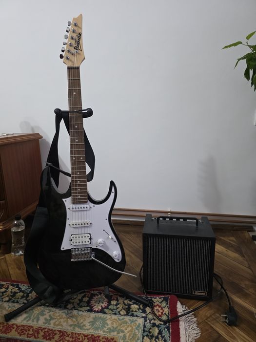 Chitară electrică Ibanez + amplificator