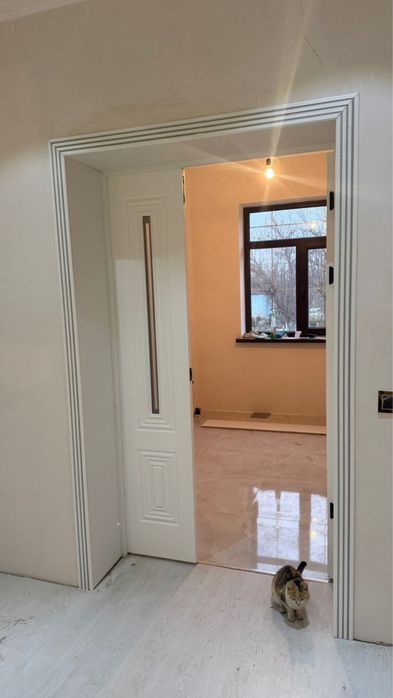 Установка двери. Есік орнату