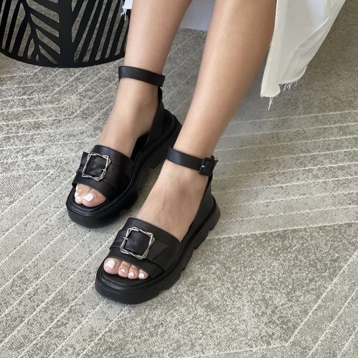 Сандалии из натуральной кожи (Турция). 40 размер.