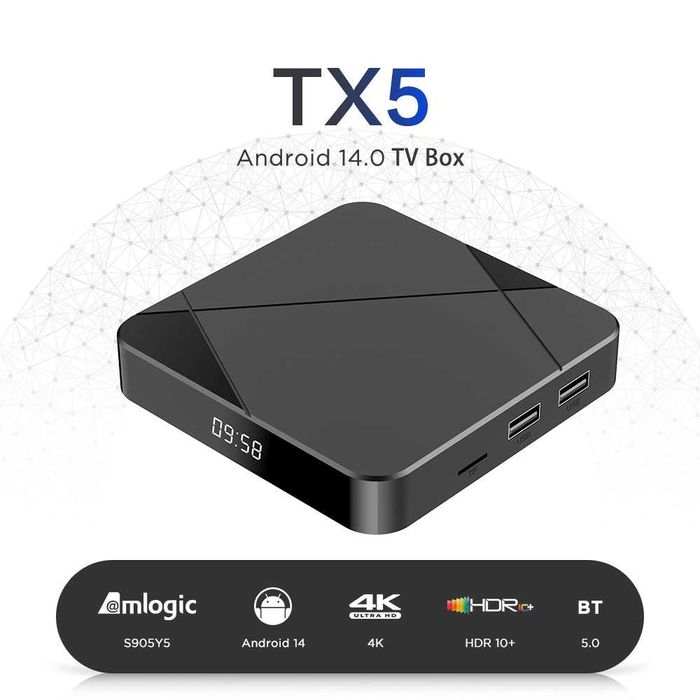 SmartBox Tanix TX5  2/16 Качественный ТВбокс+прошивка+каналы