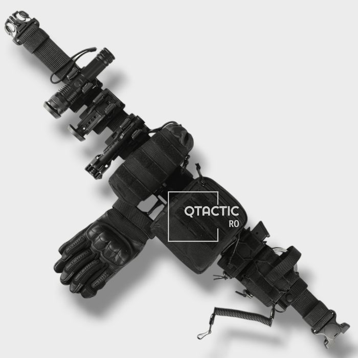 Centura tactică 2 în 1 , Politie , Jandarmerie, Pază, airsoft, premium