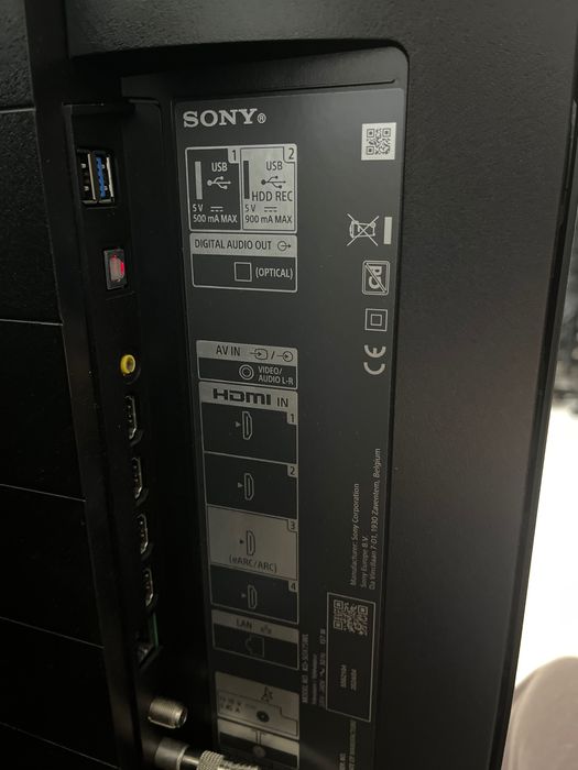 Smart TV, 4K, Model: KD-50X75WL, SONY BRAVIA