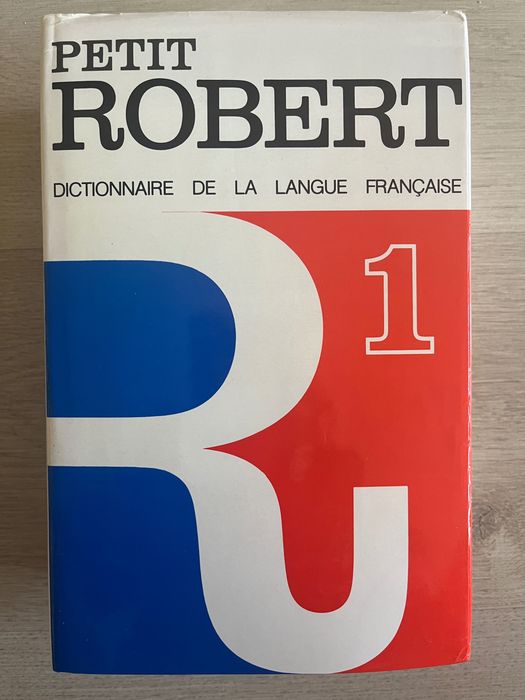 Petit Robert dictionnaire de la langue française 1990