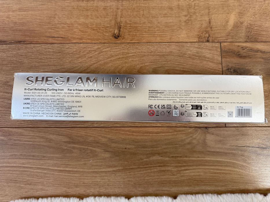 Преса за коса SHEGLAM HAIR Cool Lock Airflow Styler, 360°