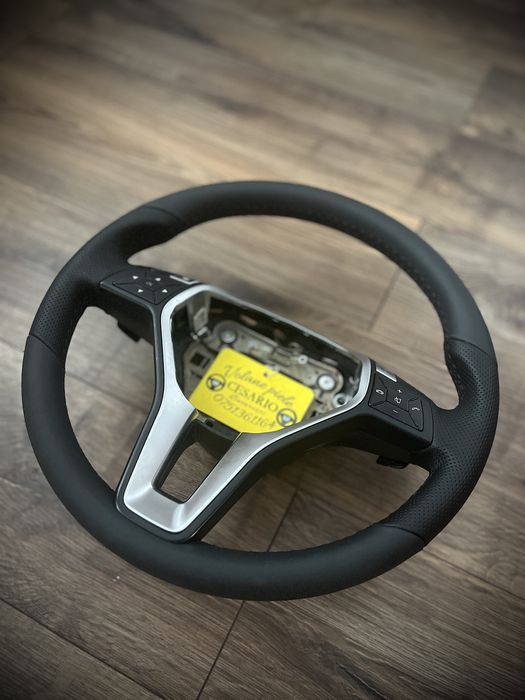 Volan piele Nappa naturală Mercedes C-Class cu padele W204 2007-2015