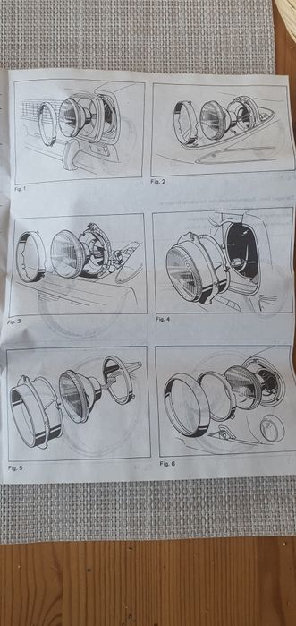 Фарове Bosch SBQ7 H4 за ретро автомобили Mercedes benz,bmw,vw,porsche